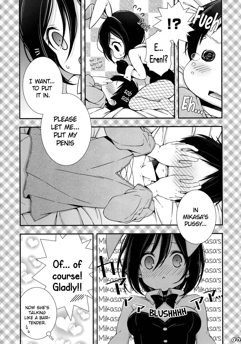 Hentai Manga Comic-Bunny Girl no Mikasa to Eroi koto suru Hon-Read-16